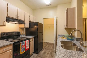 Fully equiped kitchens with entertainment bar